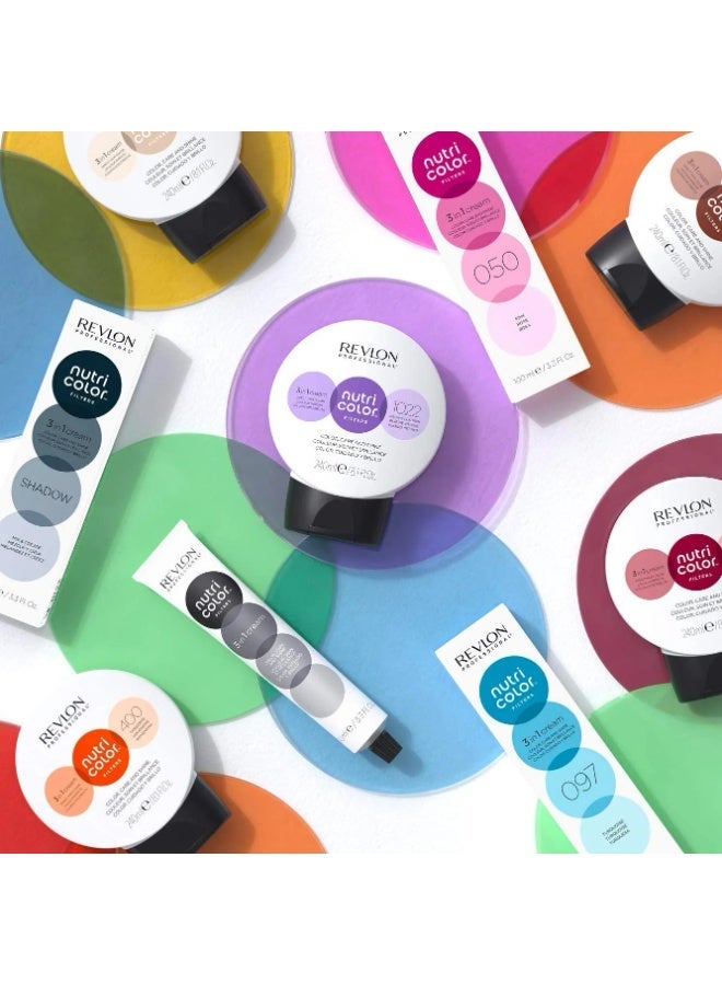 Revlon Professional Nutri Color Filters Soin Crème 3en1 Repigmentant Nutritif 100 ml - Hair color: 613 Châtain Cendré Doré - Image 3