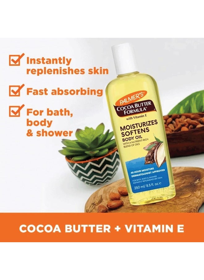 PALMER'S Palmer's Cocoa Butter Formula Moisturizing  Softens Body Oil 250ml  - Image 3