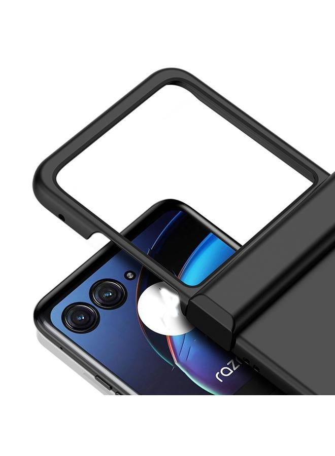 اس-توب جراب لهاتف Motorola Razr 40 Ultra Skin Feel PC Phone Case مع مفصلات - Image 4