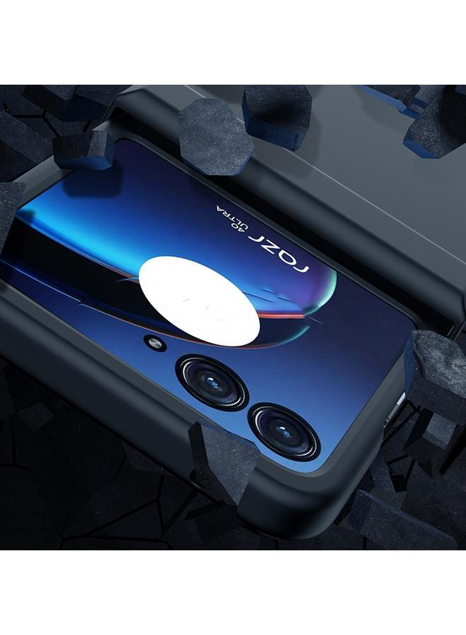 اس-توب جراب لهاتف Motorola Razr 40 Ultra Skin Feel PC Phone Case مع مفصلات - Image 5