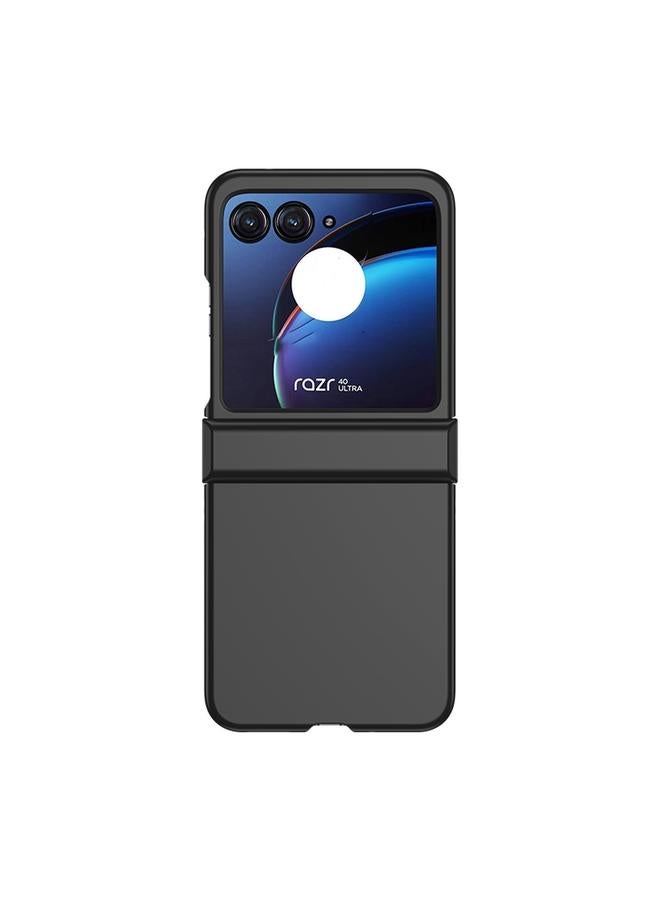 اس-توب جراب لهاتف Motorola Razr 40 Ultra Skin Feel PC Phone Case مع مفصلات - Image 1