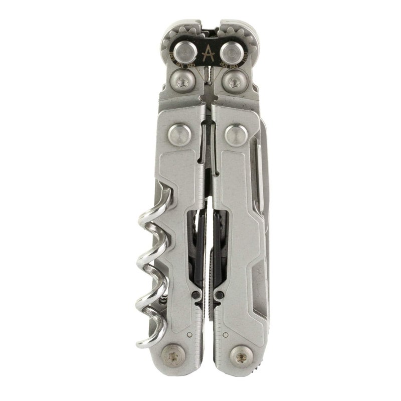 SOG أداة متعددة الاستخدامات الصغيرة SOG PowerLitre مع 19 أداة خفيفة الوزن، أداة مدمجة بطول 5 بوصات مع سكين، مفك براغي، حامل بت سداسي، غسالة حجرية - Image 4