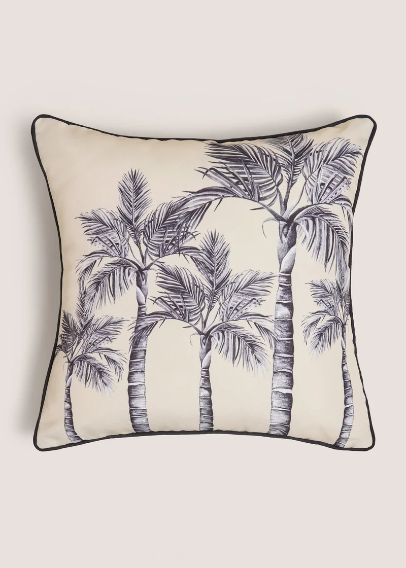 Matalan Casa Reversible Palm Cushion Cream