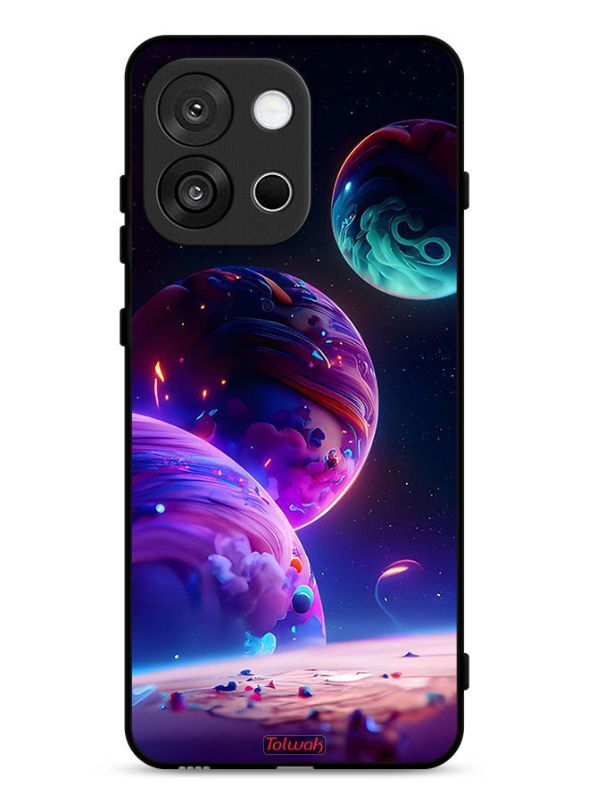 Tolwak OnePlus 13T Protective Case Cover Planet Pattern - Image 1