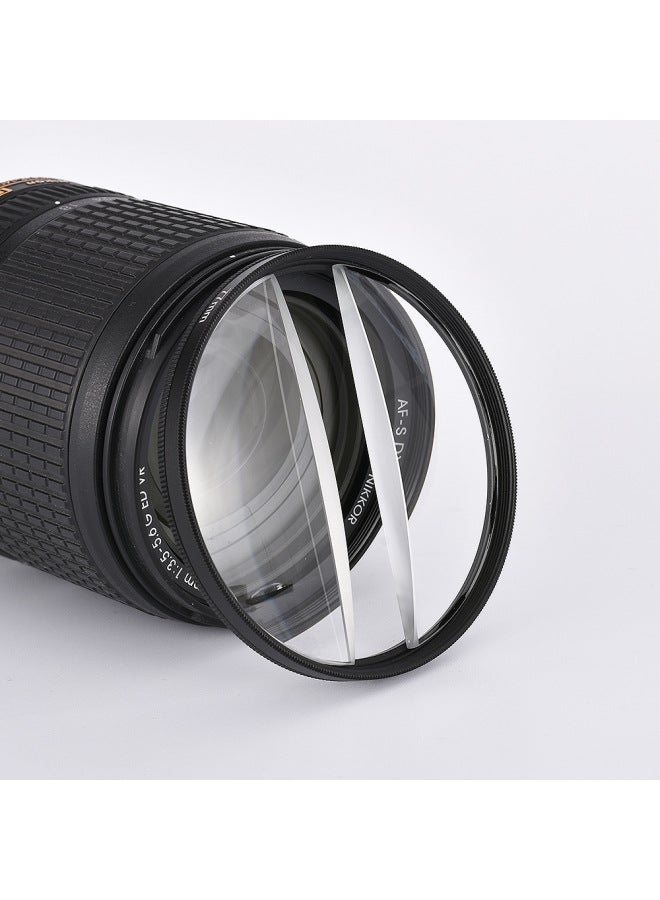 Bimonthly Prospect Blurring Camera Lens Special Effect Filter Blur Photography SLR Accessories 77mm-Color:77mm-Bags  - Image 2