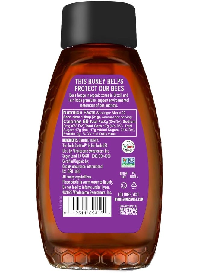 Wholesome Sweeteners Wholesome Sweeteners Organic Unfiltered Honey 454 g  - Image 2