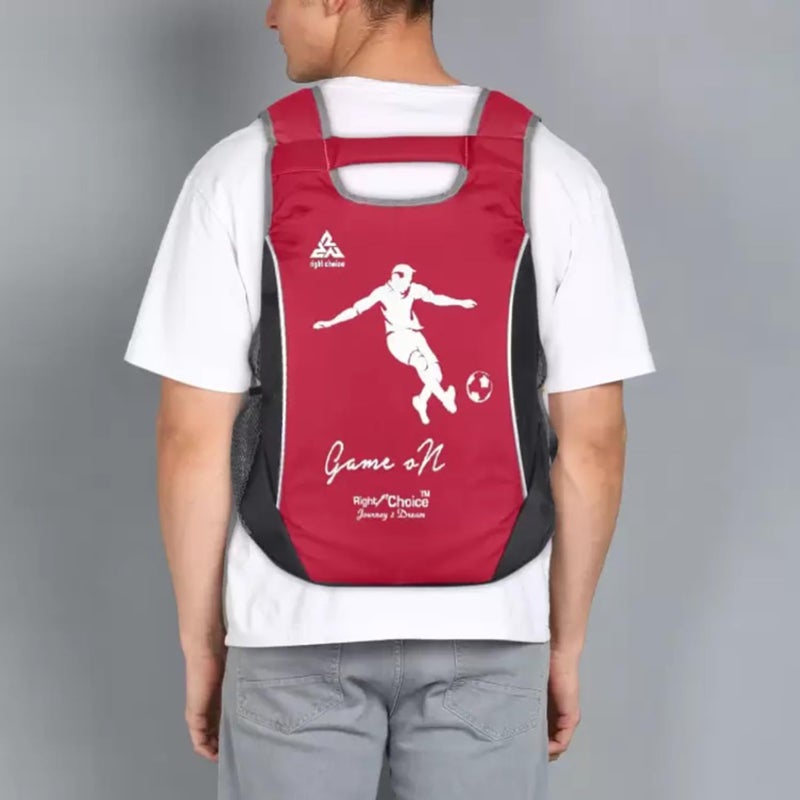 Right Choice causal sport dayckpack football printed college bag laptop backpack pithu riding bagpack - Image 5