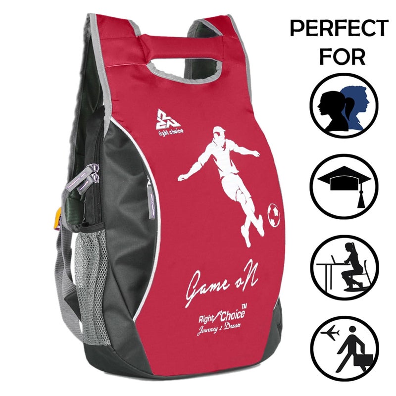 Right Choice causal sport dayckpack football printed college bag laptop backpack pithu riding bagpack - Image 2