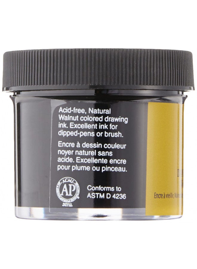 DANIEL SMITH, 2oz Jar Walnut Ink, 284270001 - Image 2