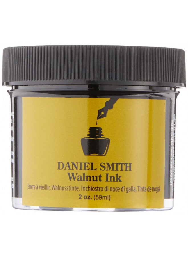 DANIEL SMITH, 2oz Jar Walnut Ink, 284270001 - Image 1