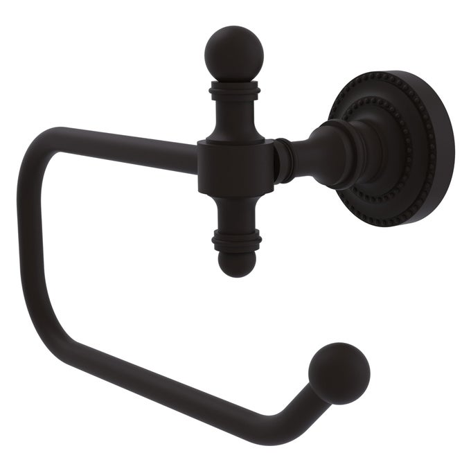 RD24EORB RETRO DOT COLLECTION EUROPEAN STYLE TISSUE TOILET PAPER HOLDER OIL RUBBED BRONZE