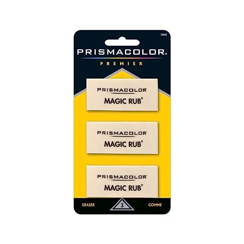 Prismacolor® Magic Rub® Vinyl Erasers, Beige, Pack Of 3 - Image 1