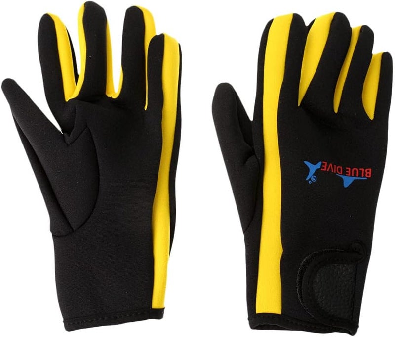 klarako1 Pair 1.5mm Neoprene Five Finger Wetsuits Diving Glove klarakoAntiklarakoscratch Antiklarakoslip Comfortable Durable - Image 2