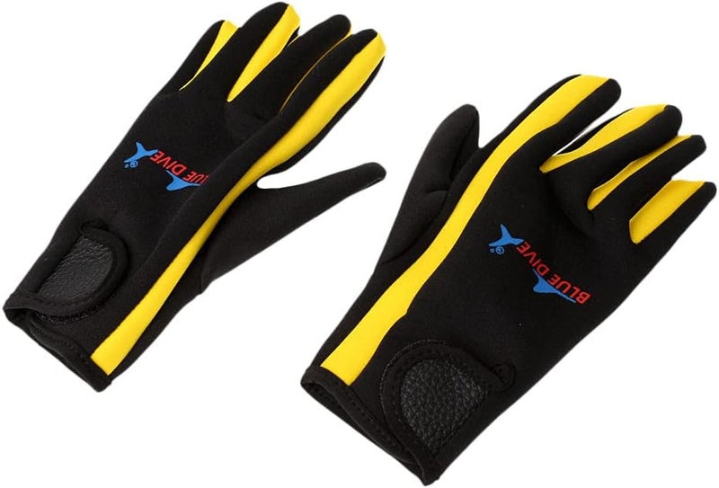 klarako1 Pair 1.5mm Neoprene Five Finger Wetsuits Diving Glove klarakoAntiklarakoscratch Antiklarakoslip Comfortable Durable - Image 5