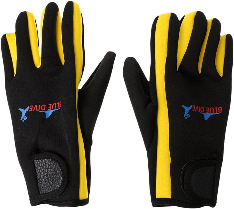 klarako1 Pair 1.5mm Neoprene Five Finger Wetsuits Diving Glove klarakoAntiklarakoscratch Antiklarakoslip Comfortable Durable - Image 1