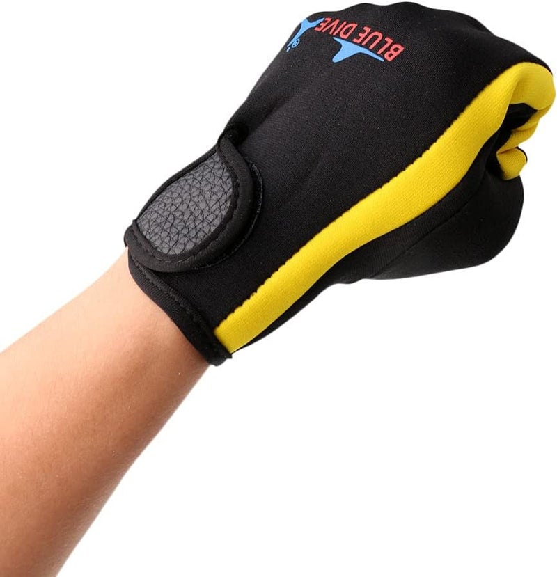 klarako1 Pair 1.5mm Neoprene Five Finger Wetsuits Diving Glove klarakoAntiklarakoscratch Antiklarakoslip Comfortable Durable - Image 3