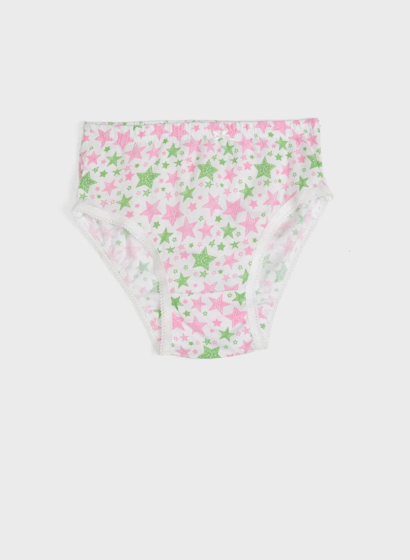 Pinata Pack Of 5 Printed Girls Brief
