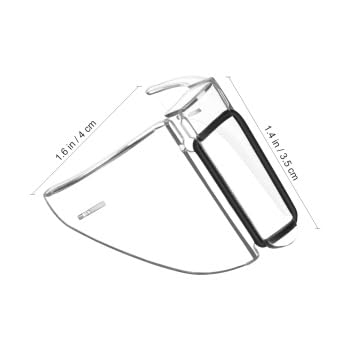 Veemoon 2 Pairs Safety Side Shields for Eye Glasses,Safety Glasses Side Shields Clip on for Outdoor Sports Industrial Work Safety Eyeglasses - Fits Small to Large Eyeglasse - Image 2