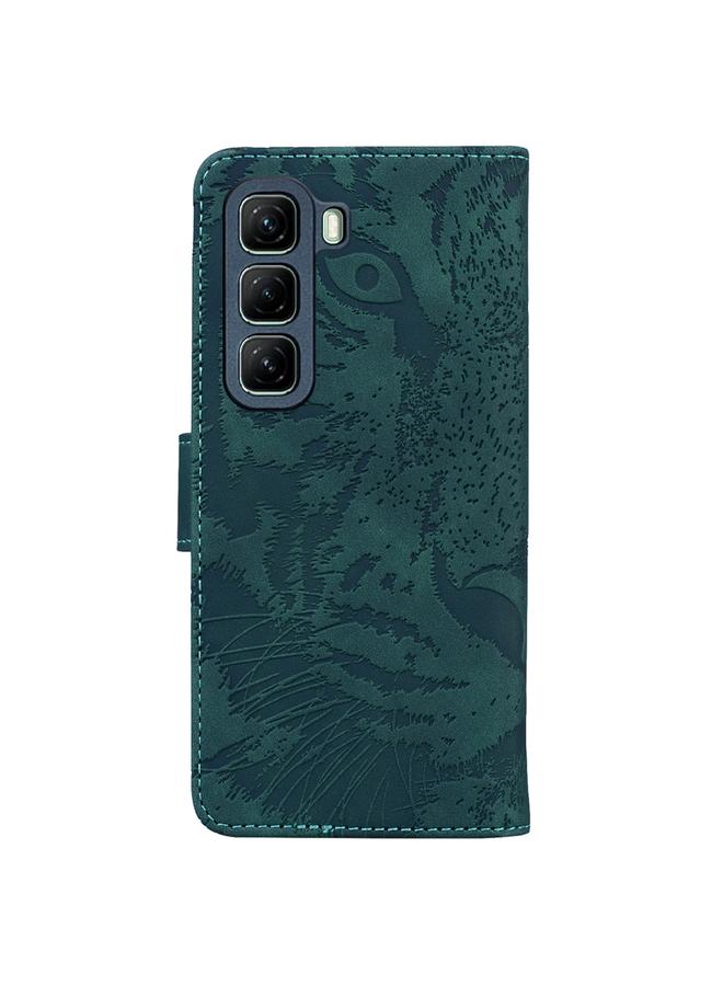 S-TOP Case For Infinix Hot 50 5G Tiger Embossing Pattern Flip Leather Phone Case - Image 4