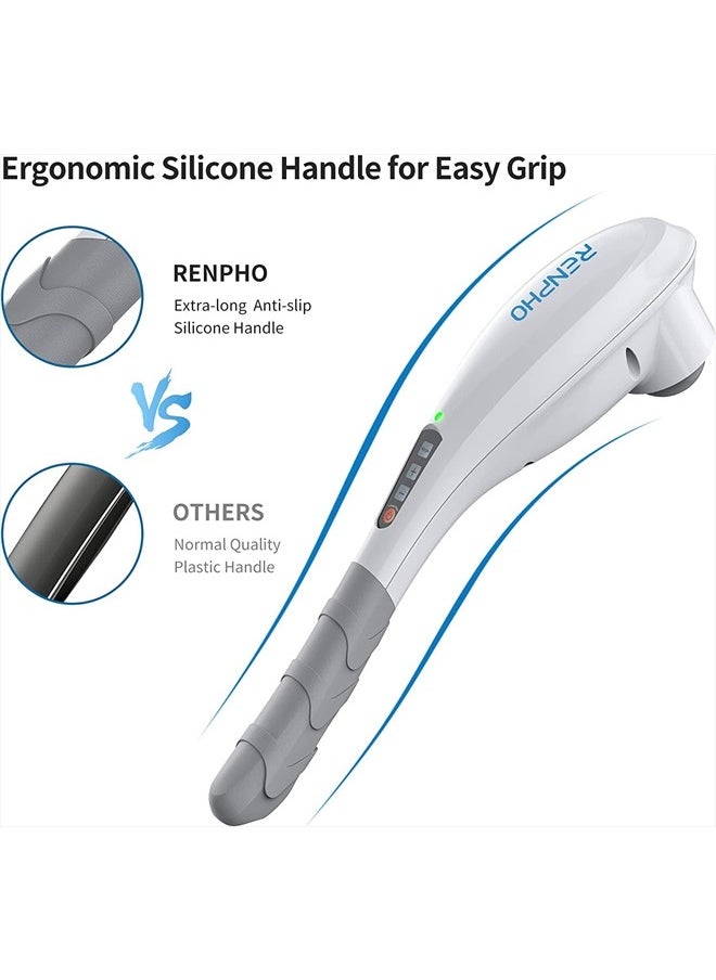 RENPHO - Rechargeable Hand Held Deep Tissue Massager for Muscles, Back, Father Day Gifts FSA HSA Eligible Cordless Electric Percussion Body Massage for Foot, Neck, Shoulder, Leg, Calf, Gift for Men - Image 1