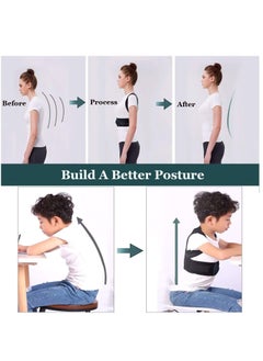 Y&D Professional Posture Corrector for Kids and Teens, Adjustable Upper Back Brace Clavicle Support Brace, Teenagers Boys Girls Spinal to Improve Slouch, Prevent Humpback, Pain Relief,M  - Image 3
