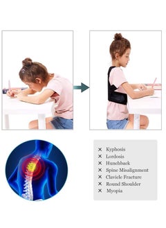 Y&D Professional Posture Corrector for Kids and Teens, Adjustable Upper Back Brace Clavicle Support Brace, Teenagers Boys Girls Spinal to Improve Slouch, Prevent Humpback, Pain Relief,M  - Image 4