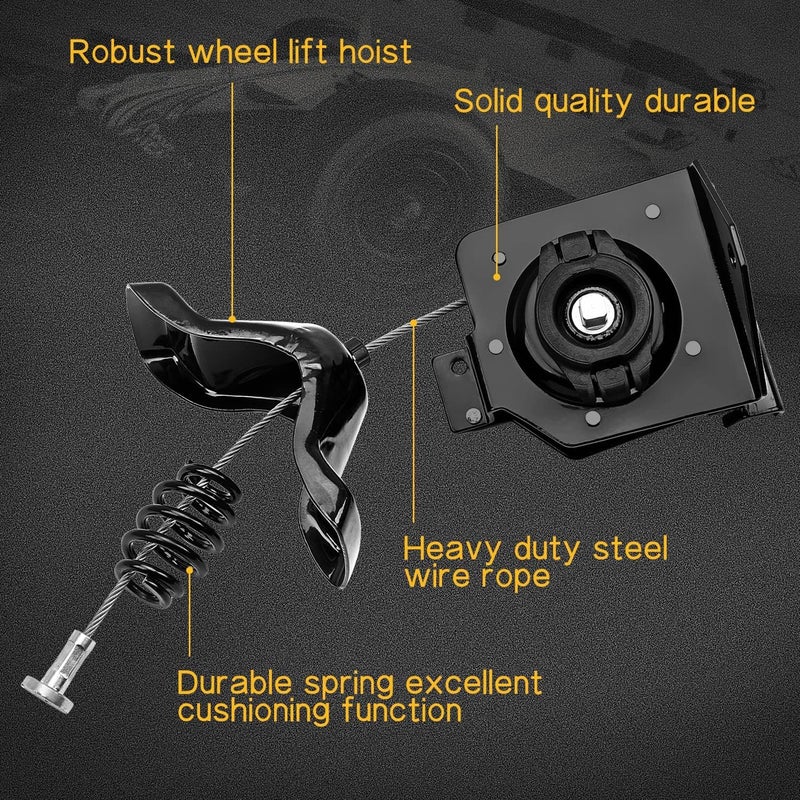 Fexhull 925-510 Spare Wheel Winch Mechanism for Dodge Ram 1500 (2009-2018) & Classic (2019) - Image 2