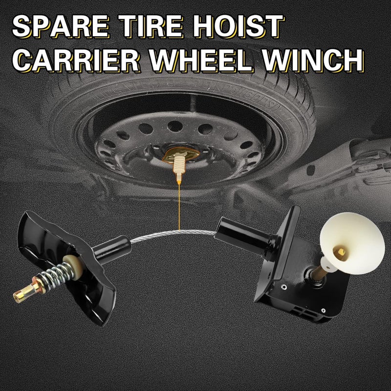 Fexhull 925-510 Spare Wheel Winch Mechanism for Dodge Ram 1500 (2009-2018) & Classic (2019) - Image 5