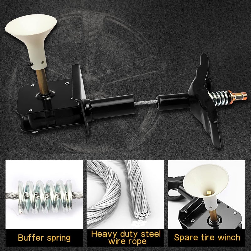 Fexhull 925-510 Spare Wheel Winch Mechanism for Dodge Ram 1500 (2009-2018) & Classic (2019) - Image 4