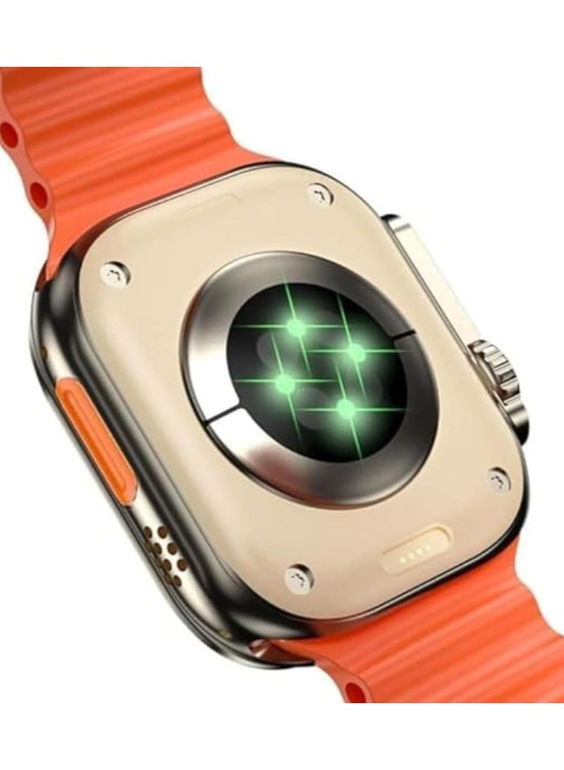 modio Modio 4G Ultra SIM Smartwatch, 2.2" HD Display, 4/64GB, Notifications, GPS, Waterproof, Heart Rate Monitor, Apps Access,3 Straps: Leather & Stainless Steel, Bluetooth Calls, YouTube, Facebook - Image 2