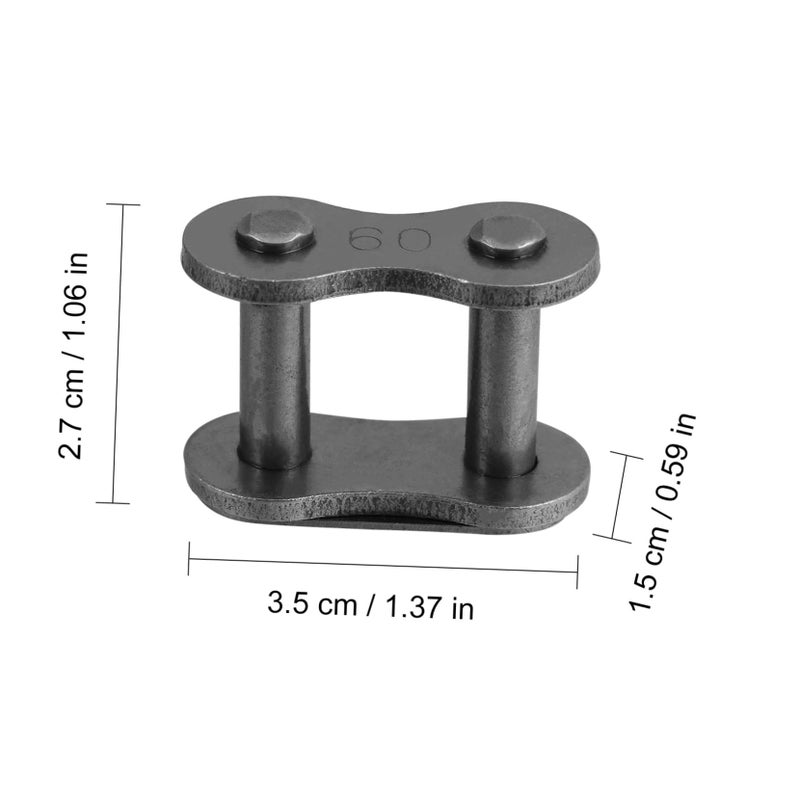 Heavy Duty Steel Chain Quick Release Connecting Links 10 Pack For Bike And Industrial Machinery - Image 3
