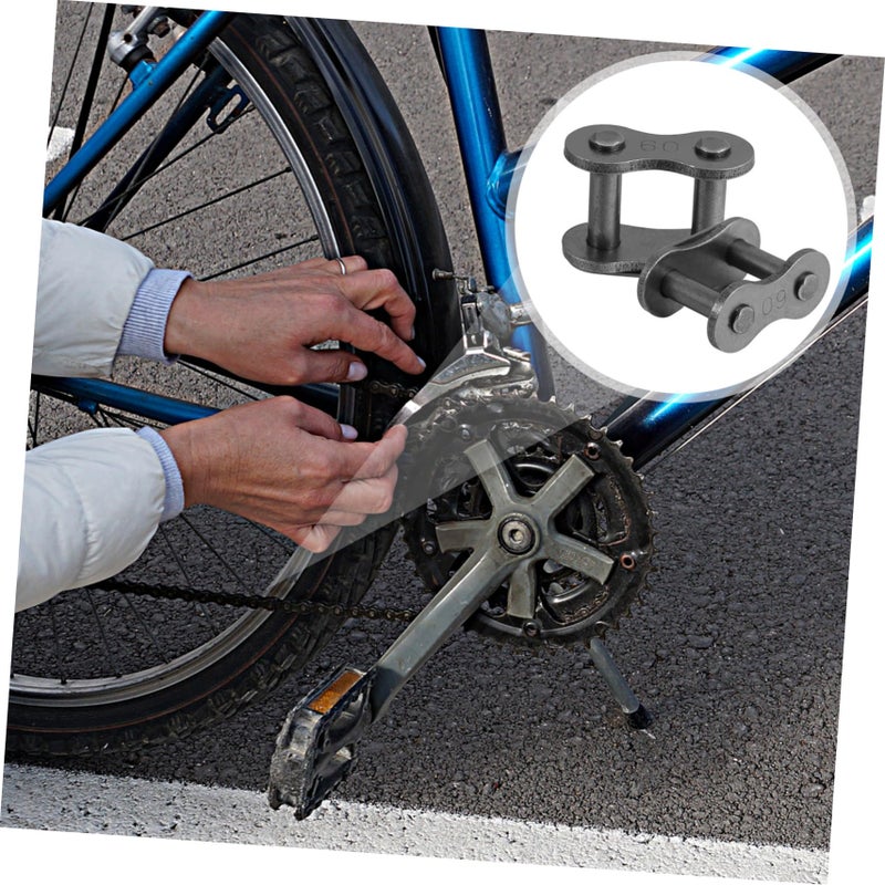 Heavy Duty Steel Chain Quick Release Connecting Links 10 Pack For Bike And Industrial Machinery - Image 5