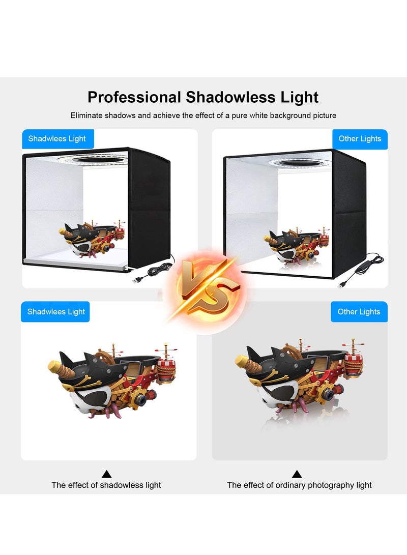 SYOSI 29cm Shadowless Light Panel, Ultra Bright LED Fill Light, USB-C, Touch Bottom, Ideal for Jewelry, Cosmetics, Handicraft Shooting, Drawing, Sketching, Diamond Painting - Image 2