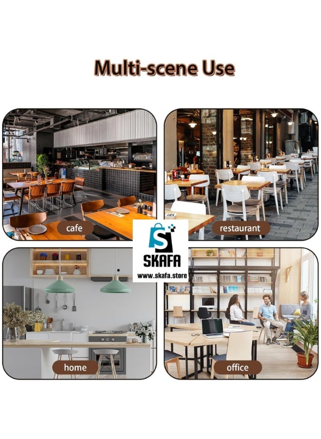 SKAFA Coffee Filters 200 Pcs  | V60 Cone Paper Filter |  Natural Disposable Coffee Filters | Compatible with V60 Dripper and No.1/2 Size Pour Over fit to all drippers. (Brown, 2-4 Cups) - Image 2