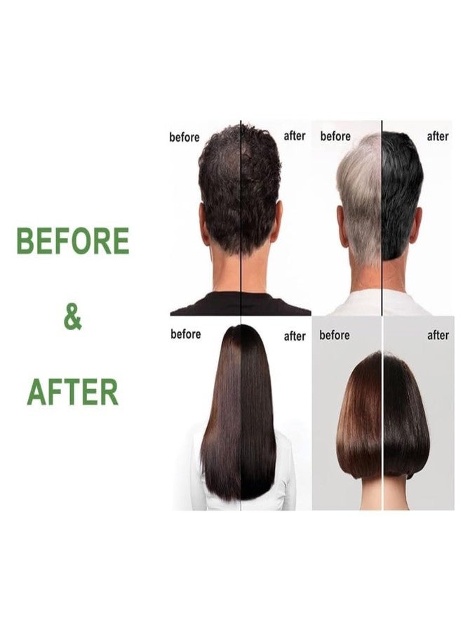 ZEMGLAM Fruit Vinegar Hair Colour Gel – Natural Black | 100% Grey Coverage | Long-Lasting Permanent Hair Color | Multi Application Professional Formula | 500ml x 2 (A & B) - Image 4