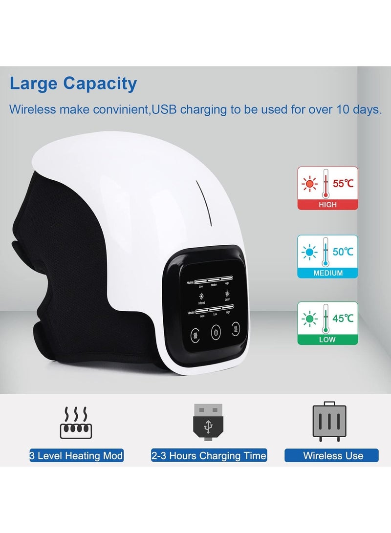 Bodycare Knee Massager-Large LED Screen Arthritis Knee Massage Wearable with Heat Rechargeable Electronic Smart Knee Massage for Knee Joint Pain Injury, Swelling and Stiffness - Image 2