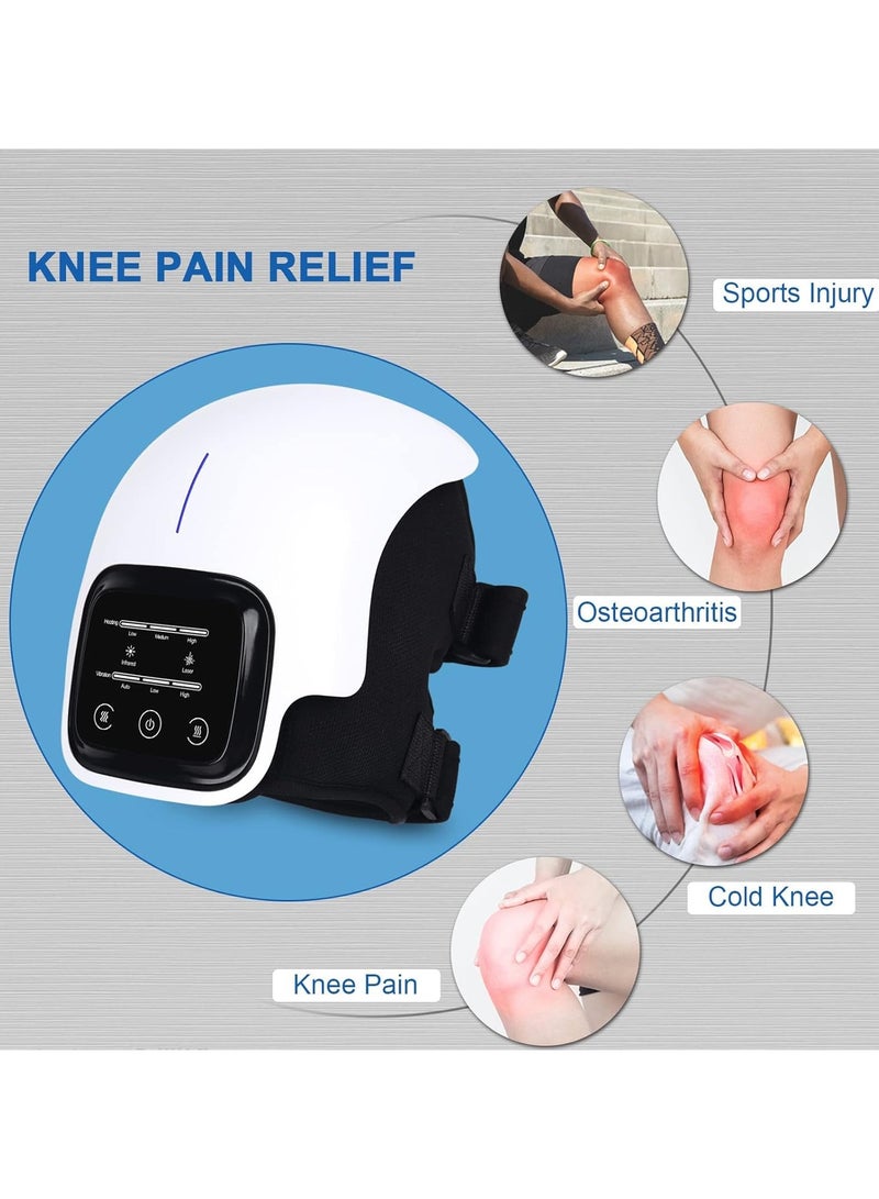 Bodycare Knee Massager-Large LED Screen Arthritis Knee Massage Wearable with Heat Rechargeable Electronic Smart Knee Massage for Knee Joint Pain Injury, Swelling and Stiffness - Image 3