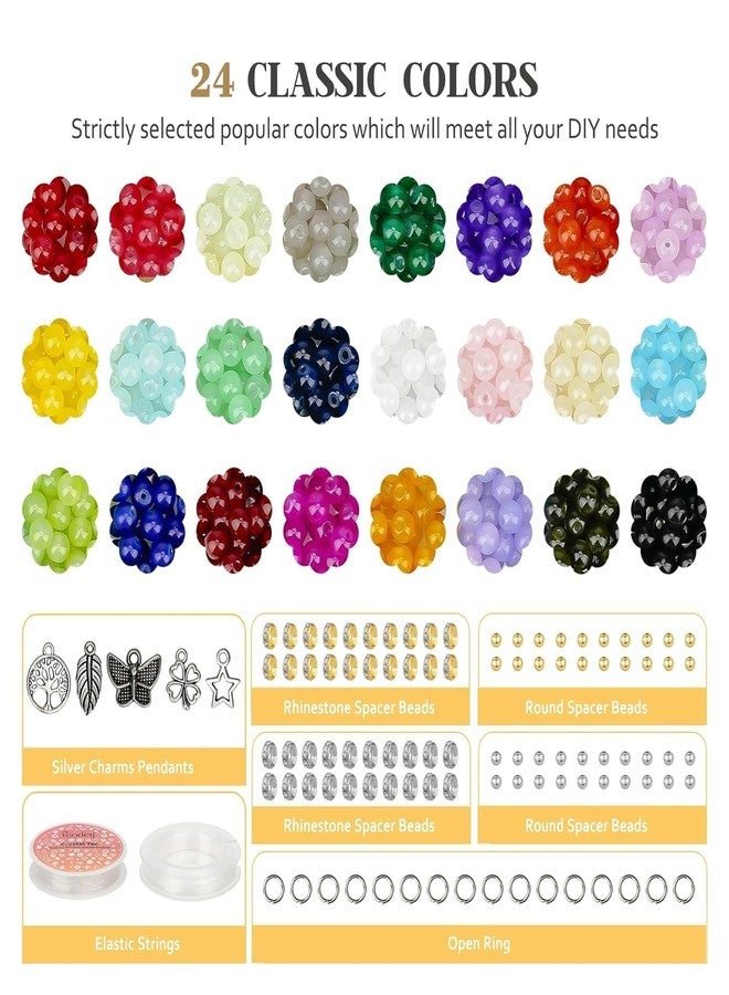 BuyLift Jewelry Making Kit - 5000+ Colorful Clay Beads, Letter Charms & Unicorn Pendants | 24-Color Bracelet Making Kit for Girls, DIY Friendship Bracelet Craft Gift for Kids Ages 6-12 (6 mm multicolor) - Image 2