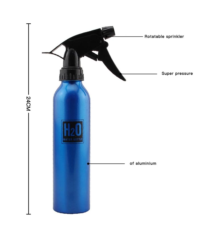Ostin Aluminum Hairdressing Spray Water Bottle Water Sprayer Salon barber Spray Water hair Spray Bottle Aluminum spray bottle - Image 3
