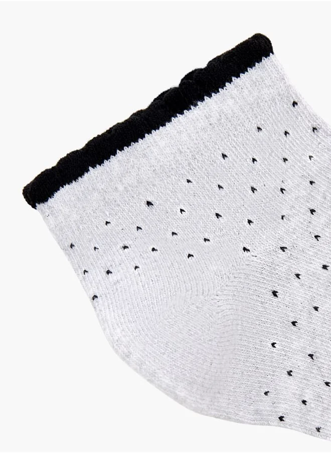فلورا بيلا من شو إكسبرس Women's Assorted Ankle Length Socks - Set of 5