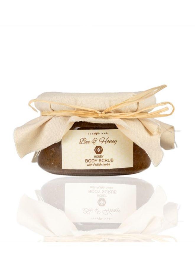 Soap&Friends - Soap&Friends Body Scrub - Exfoliating Scrub with Bee and Honey and Polish Herbs, 200 ml - Image 1