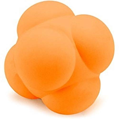 Cougar Rubber Reaction Ball for Improving Agility, Reflexes and Hand-Eye Coordination Skills | Small and Senior (Big) Size - Image 1