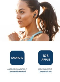 Blaupunkt BLP4969 True Wireless Earphone, TWS, Comfort Fit, Black  - Image 3