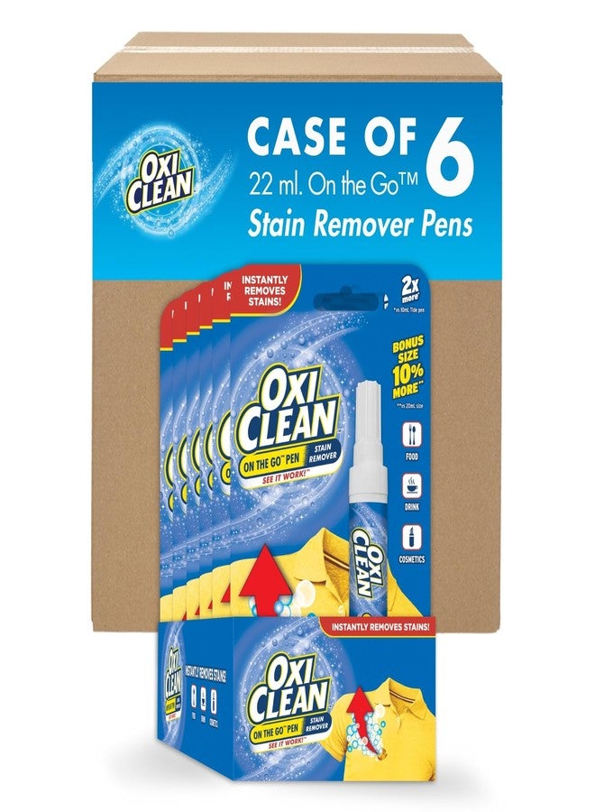 OxiClean On The Go Pen Stain Remover, in Laundry Stain Remover for Clothing and Fabric, Bulk 6/ 22m case - Image 1