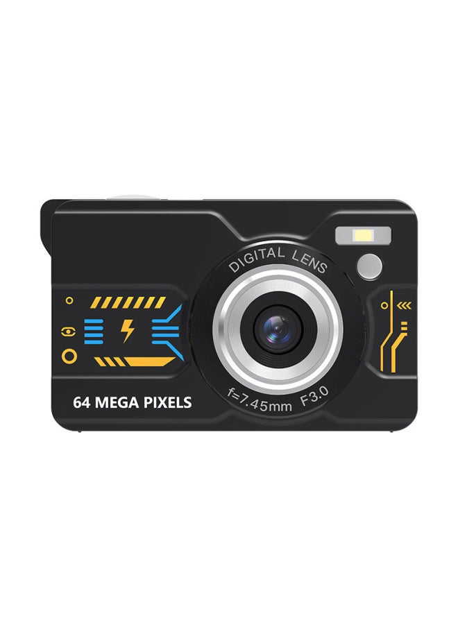 Generic CCD Student Digital Camera 64 Million HD Pixel Camera 4K Recording Video Temu-Body Color:8g Memory Card  - Image 1