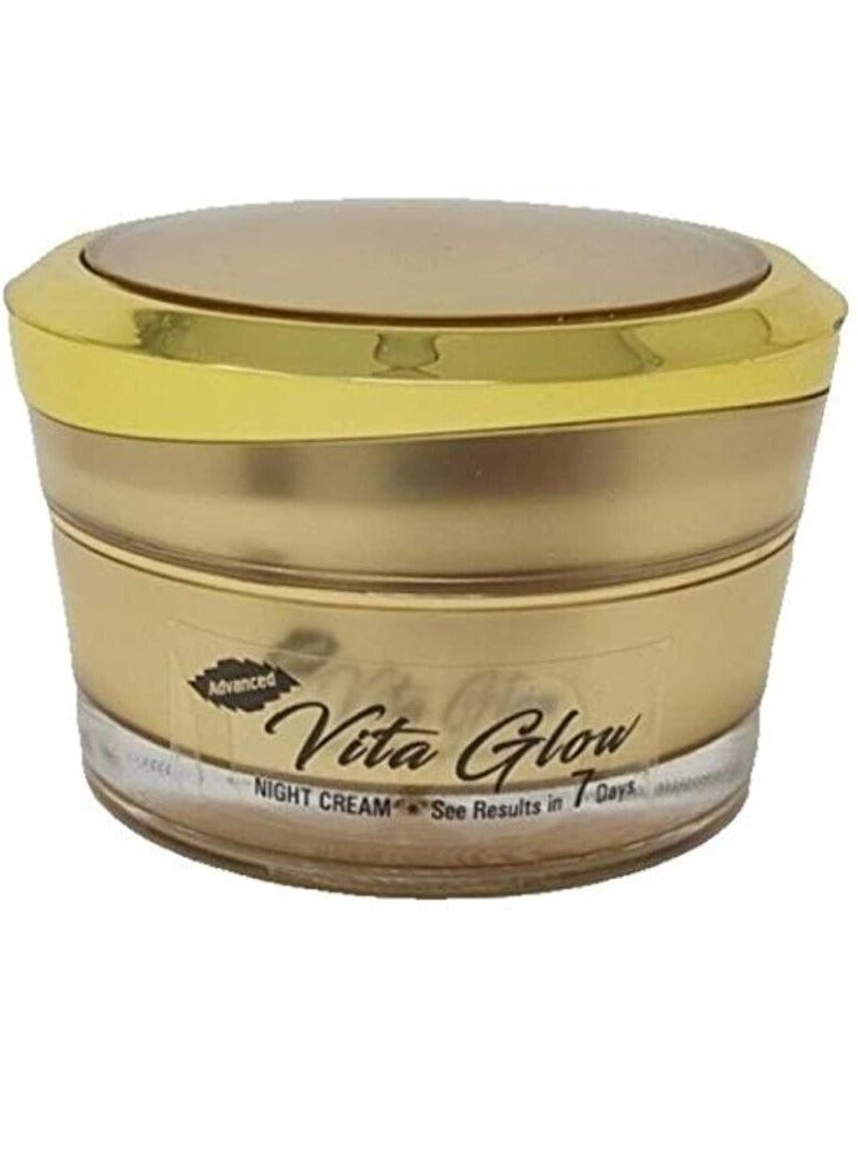 Vita Glow Advance Skin Whitening Night Cream - 30 Gm - Image 2