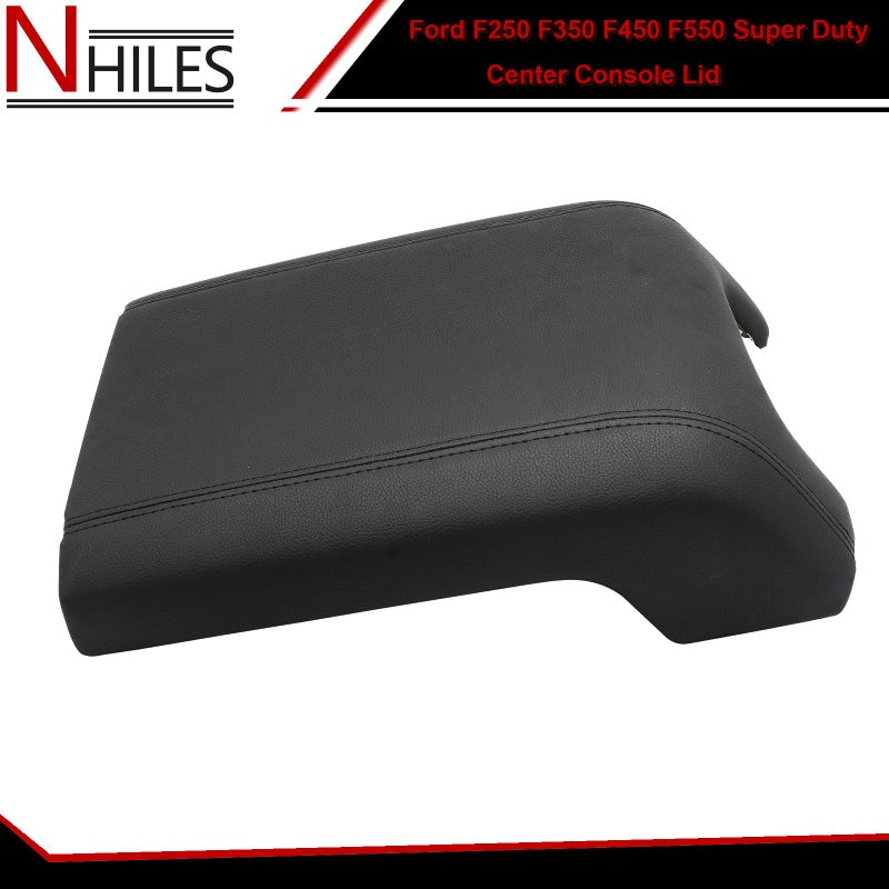 NHILES Black Center Console Lid Kit Replacement Compatible with F-250 Super Duty F-350 Super Duty F-450 Super Duty F-550 Super Duty 2011 2012 2013 2014 2015 2016 Replaces# BC3Z2806024AA - Image 5