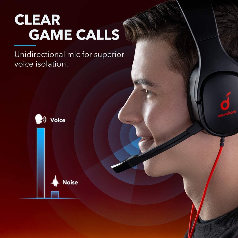 Anker Soundcore Strike 1 Wired Over-Ear Gaming Headset With Microphone For PS4/PS5/XOne/XSeries/NSwitch/PC - Image 4