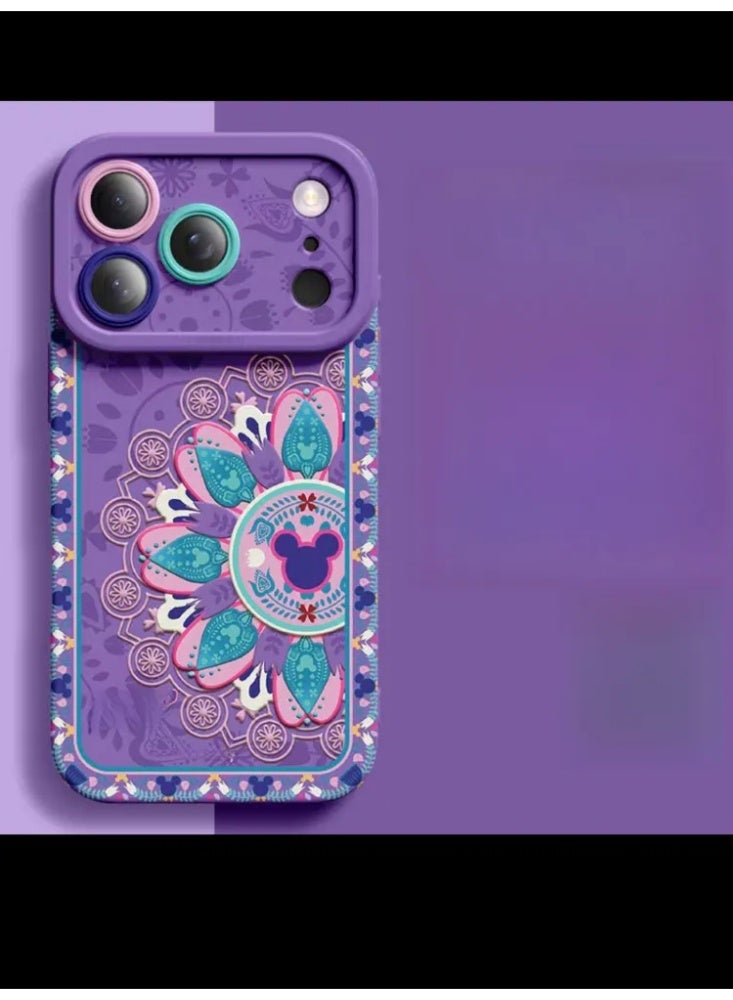 Silicone Phone Case with Stand for iPhone 17 Pro / Pro Max, Full-Body Shockproof Cover