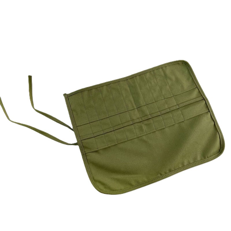 22-Hole pen curtain storage water chalk bag watercolor pen case canvas bag - Image 1